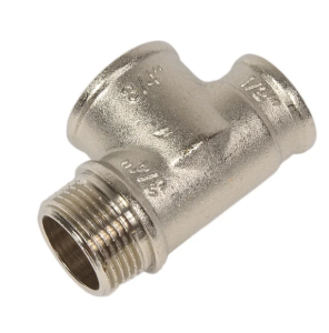Тройник 1/2'х3/4'х3/4' ВВН VALTEC