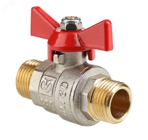 Кран шаровой 3/4' НН ручка бабочка BASE VALTEC