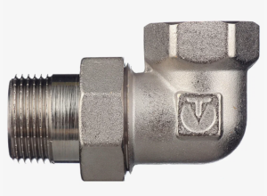 Сгон разъемный ВН 3/4' угловой (американка), никелированный VALTEC